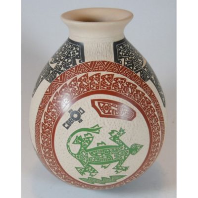 Mata Ortiz Pottery, Chihuahua Juan Carlos Rodriguez Fish