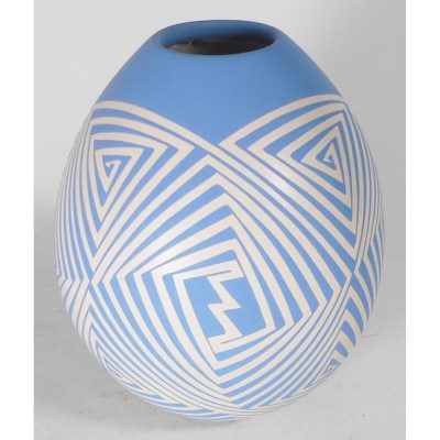 Mata Ortiz Pottery, Chihuahua Rodrigo Perez Geometric