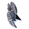 Ivan Fuentes & Mayte Calvo Ivan Fuentes & Mayte Calvo: Black, Gray and Silver Rooster chickens