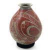 Gerardo Pedregon Ortiz Gerardo Pedregon Ortiz: Gray Red Marbled Pot Marbleized
