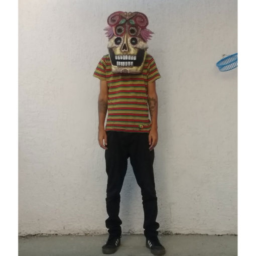 Cartoneria (Mexican Paper Mache) Isaias Alejandro Morales Delgado: Handmade Mask cartoneria