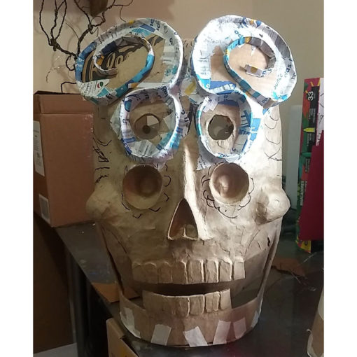 Cartoneria (Mexican Paper Mache) Isaias Alejandro Morales Delgado: Handmade Mask cartoneria