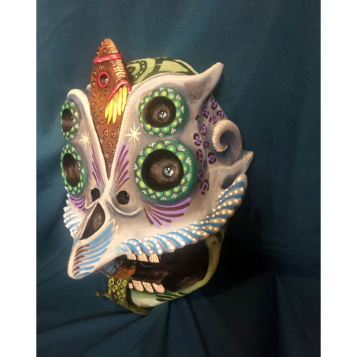 Paper Mache Masks Art project by Orsons Owl Originals