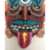 Cartoneria (Mexican Paper Mache) Isaias Alejandro Morales Delgado: Handmade Wearable Mask – Tonatiuh 1 (Sun Deity) Alebrijes