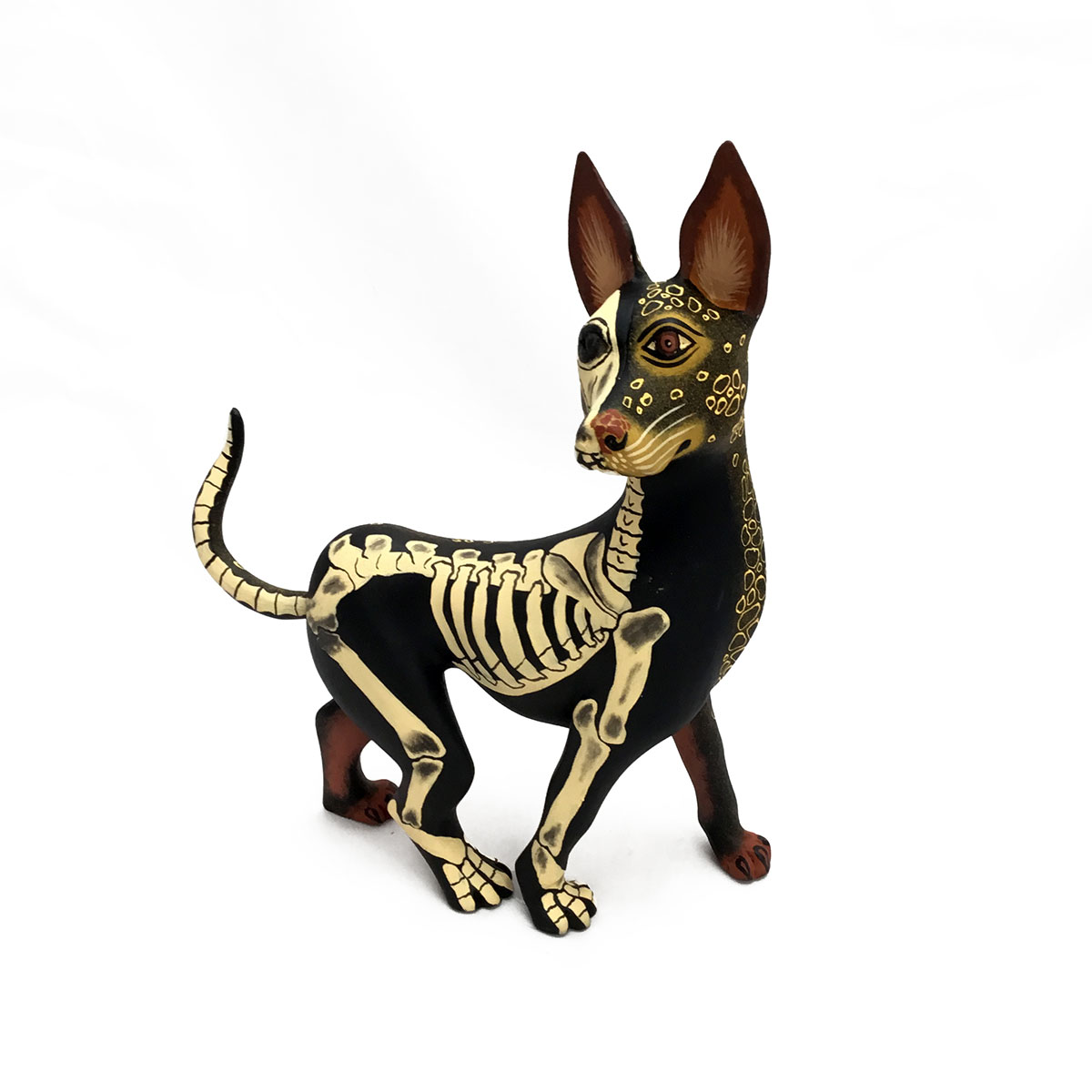 Eleazar Morales Eleazar Morales: Day of the Dead Mexican Hairless Xolo Dog Day of the Dead