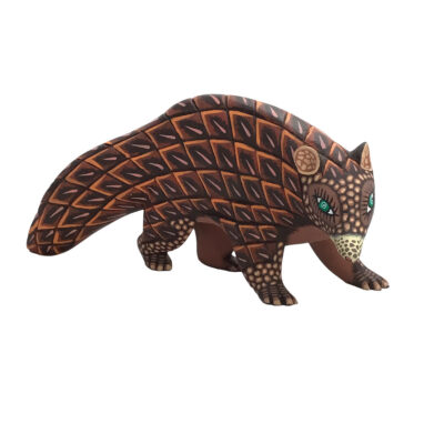 Eleazar Morales Eleazar Morales: Pangolin Oaxacan Wood Carving