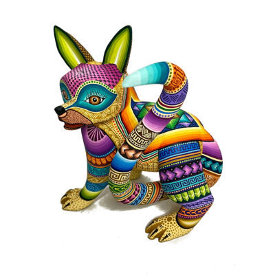 Magaly Fuentes & Jose Calvo Magaly Fuentes and Jose Calvo: Multicolor Dog Alebrijes