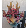 Cartoneria (Mexican Paper Mache) Isaias Alejandro Morales Delgado: Observador / Observer Mask Alebrijes